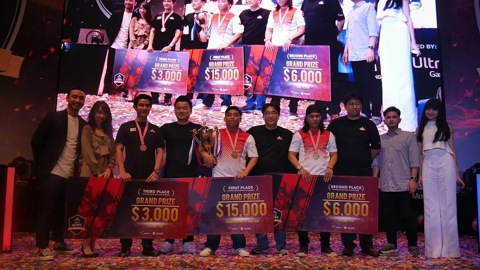 Gamer Indonesia Ukir Prestasi Juara 1 dan 2 di AOWC 2019