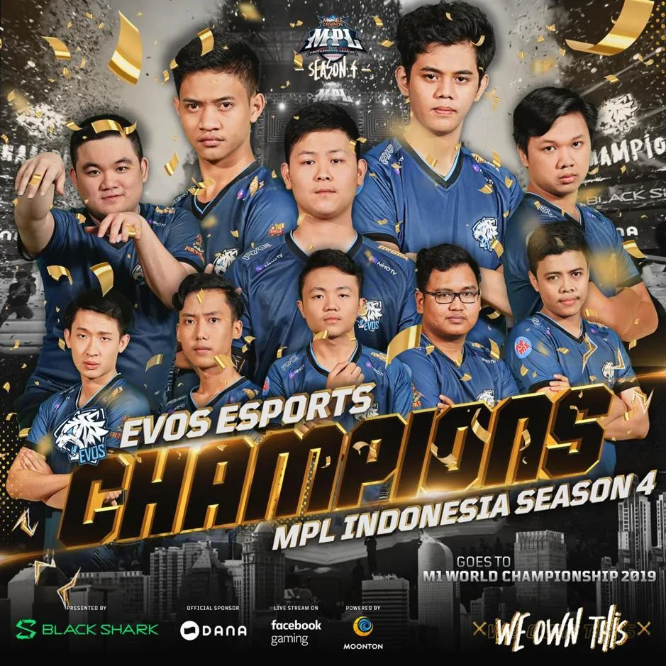 Evos Esports Juara MPL ID Season 4