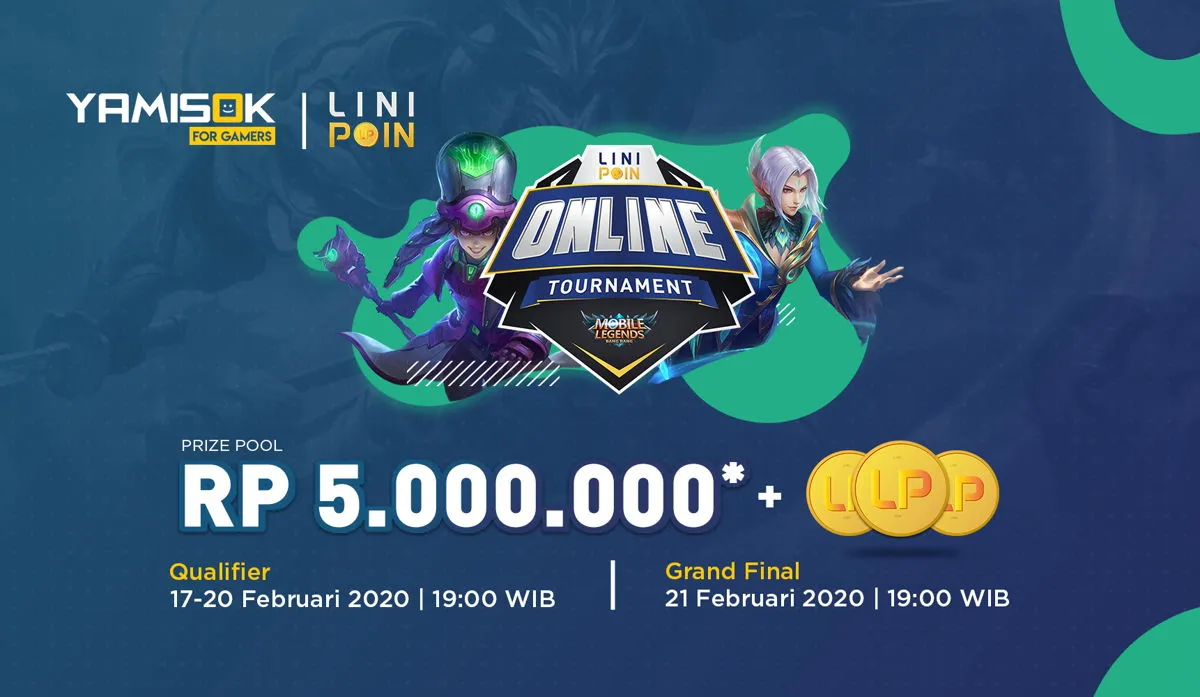 Linipoin Gandeng Yamisok Hadirkan Turnamen Mobile Legends