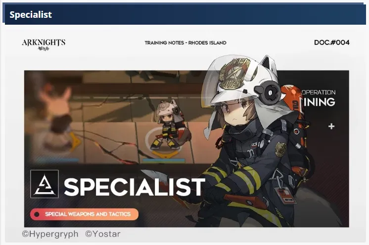 Panduan Operator Arknights