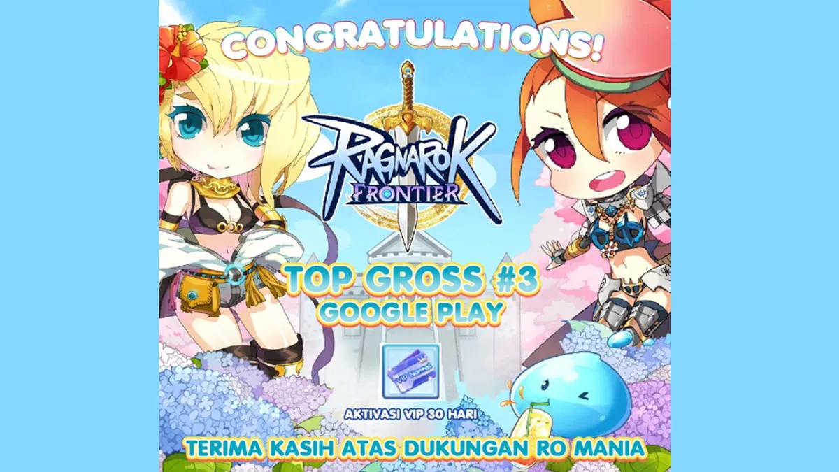 RO Mania Mau VIP 1 Ragnarok Frontier Gratis? Login Sekarang di RO Frontier