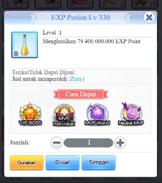 Cheat Sheet Leveling Ragnarok Frontier