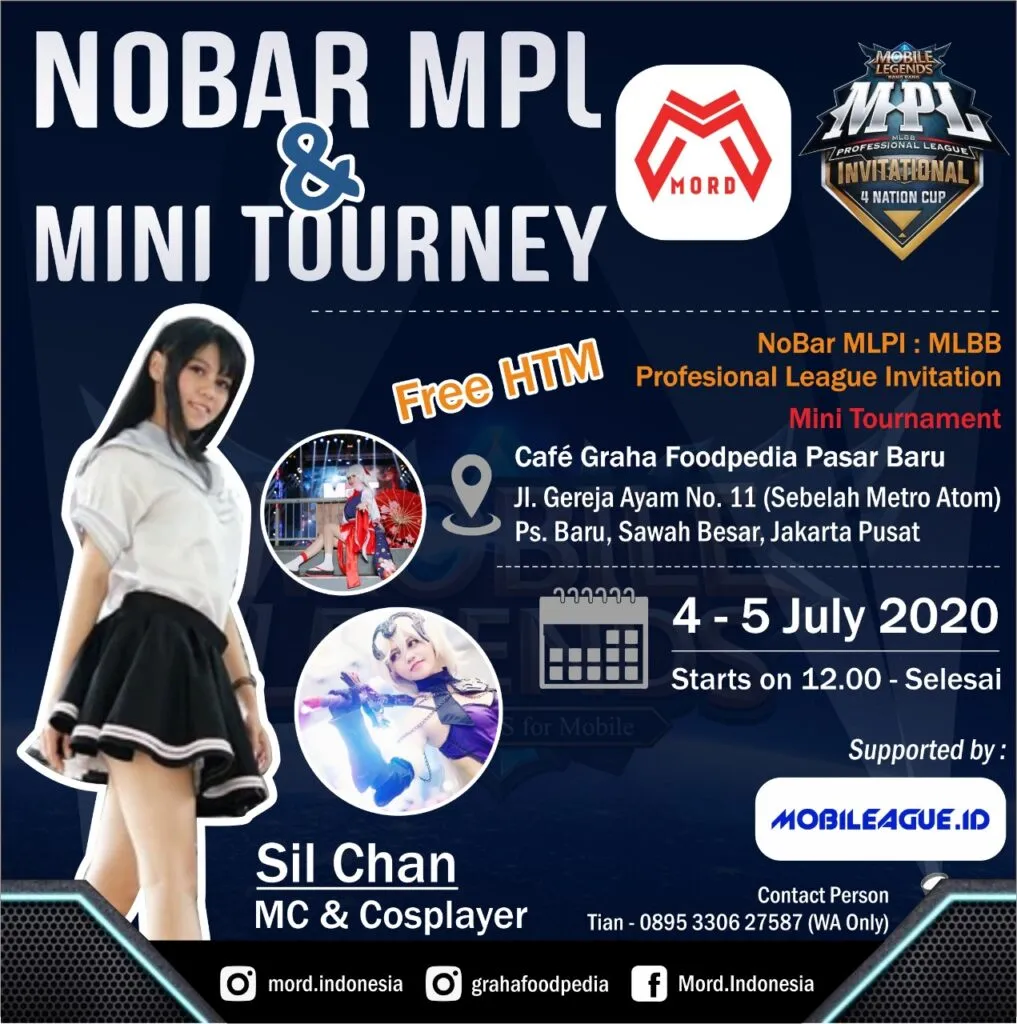 Nobar Mobile Legends di Foodpedia