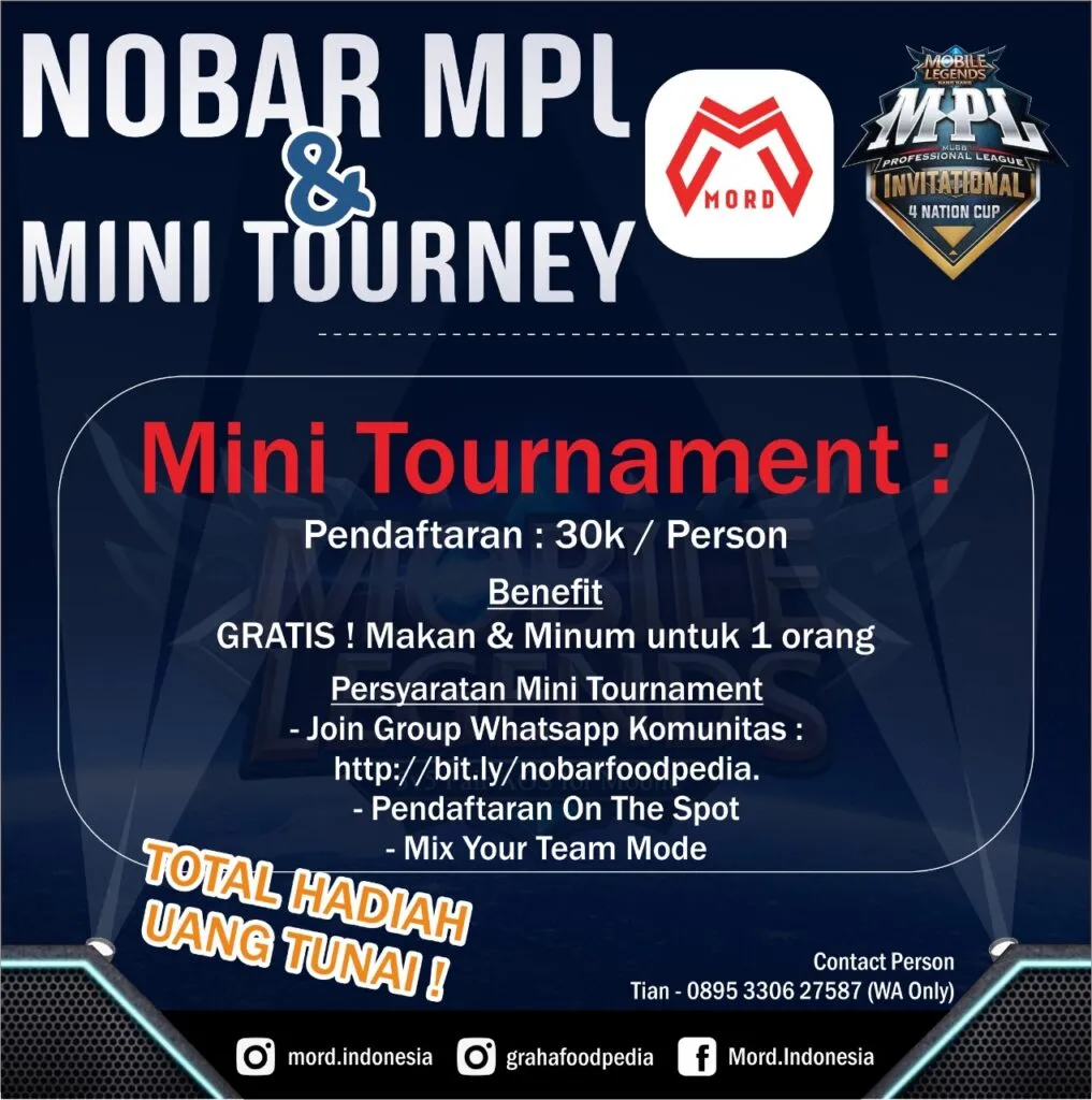 Nobar Mobile Legends di Foodpedia