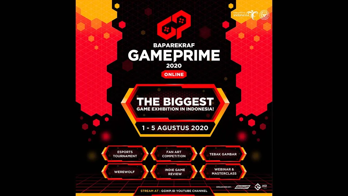 BAPAREKRAF Game Prime 2020, Memajukan Game Indonesia di Masa Pandemic