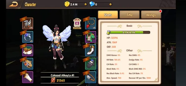 Blade & Wings MMORPG 3D
