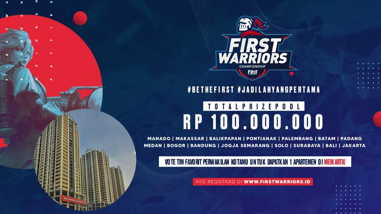 Perhatian Gamers, First Warriors Championship 2020 Fase Kedua Segera Dimulai