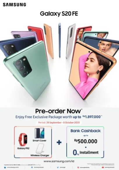 Fitur Premium Samsung Galaxy S20 FE Siap Manjakan Millennial