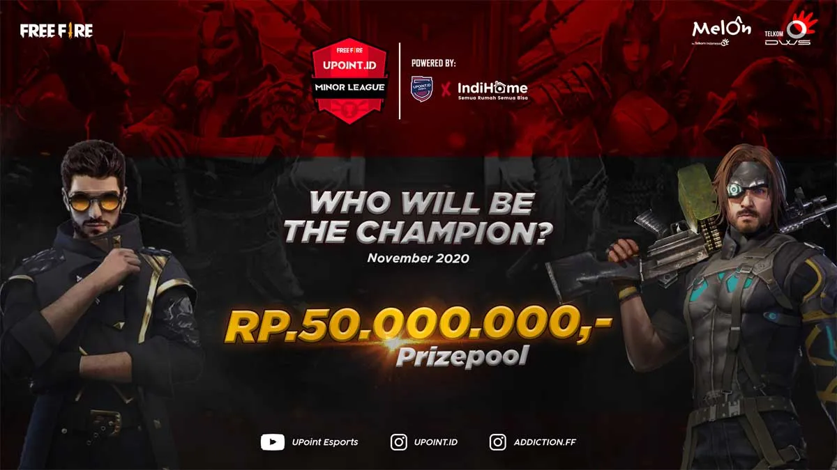 Ramaikan UPoint Esports Minor League, Aura NESC Siap Booya di Free Fire