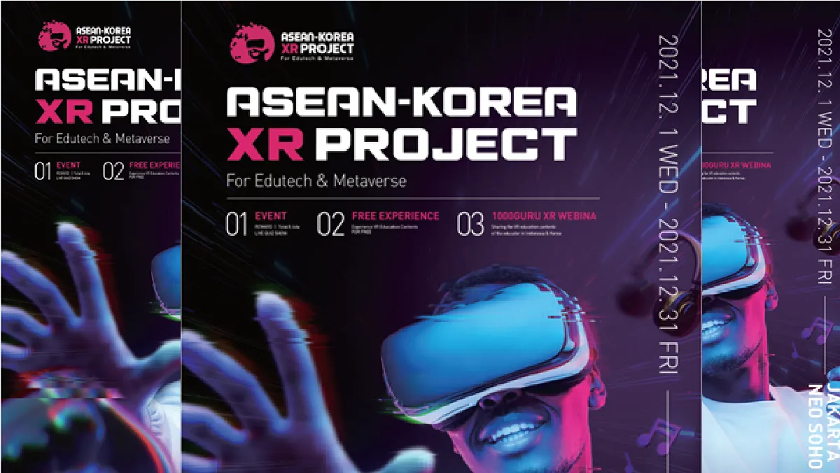 KOVEE Jakarta Gelar Pembelajaran realistis untuk generasi masa depan di XR-Project Korea