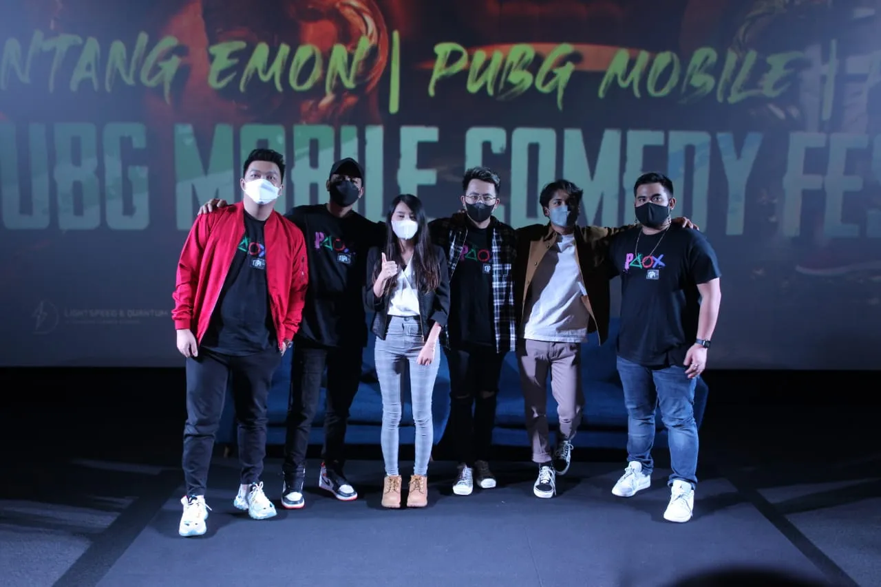 PUBG MOBILE COMEDY FESTIVAL BANGUN KOLABORASI BERSAMA KOMEDIAN