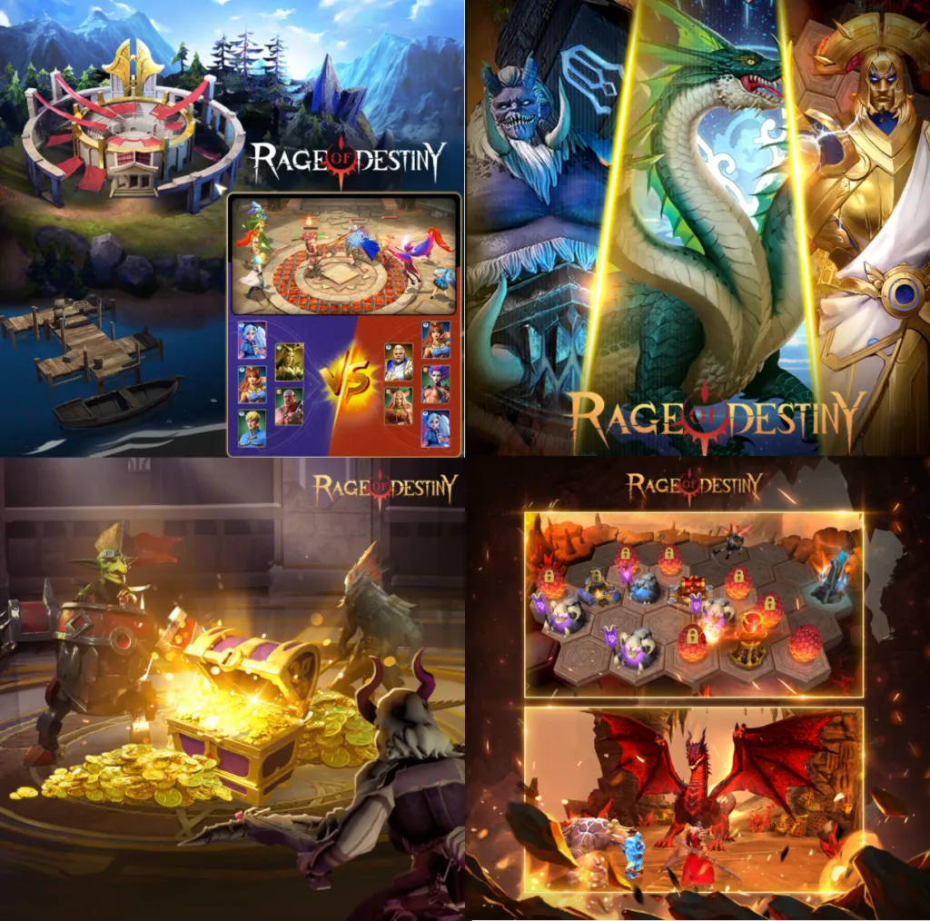 Rage of Destiny Game AFK Seru