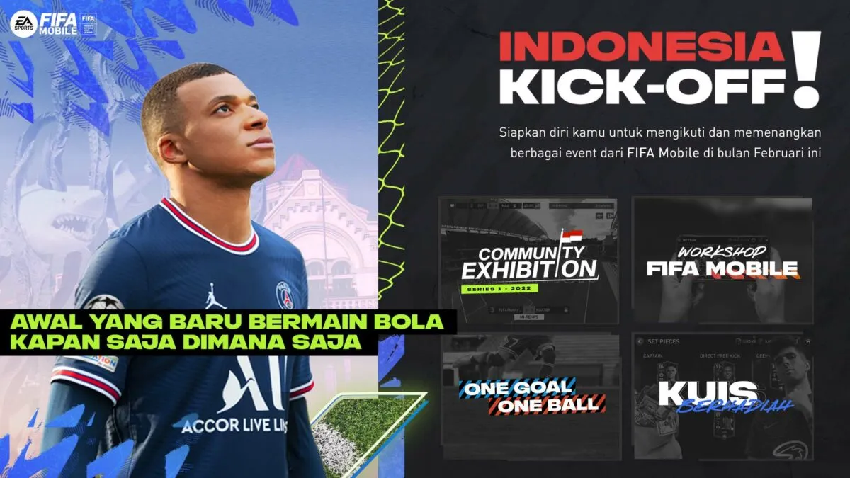 Rangkaian Event Pembuka Musim yang ditunggu komunitas, FIFA Mobile Indonesia Kick-Off!