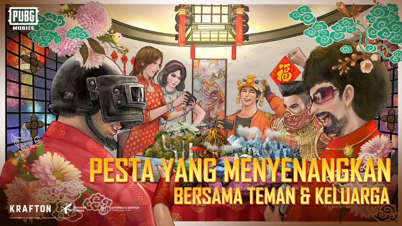 Meriahkan Tahun Baru Imlek, PUBG MOBILE Bagikan Item Permanen Hingga iPhone 13 Gratis