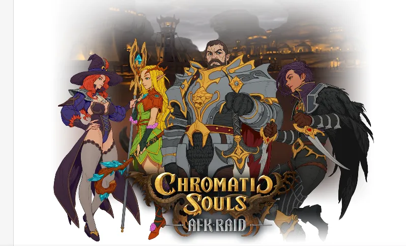 Pra-registrasi untuk antri airdrop dari game Chromatic Souls: AFK Raid, Game Blockchain Pertama Com2uS Holdings