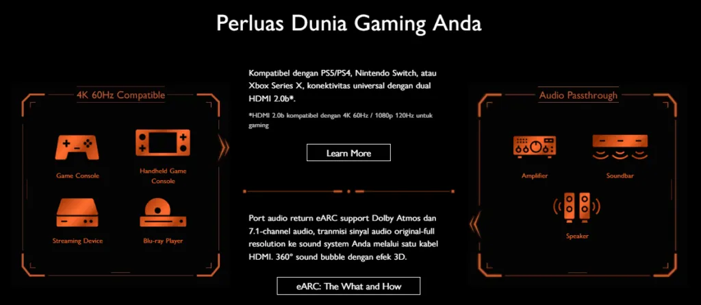 Gaming 4LED 4K HDR X3000i