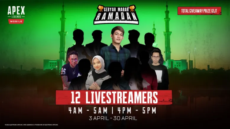 Kuis Ramadhan Apex Legends Mobile total 12 Juta OVO Cash