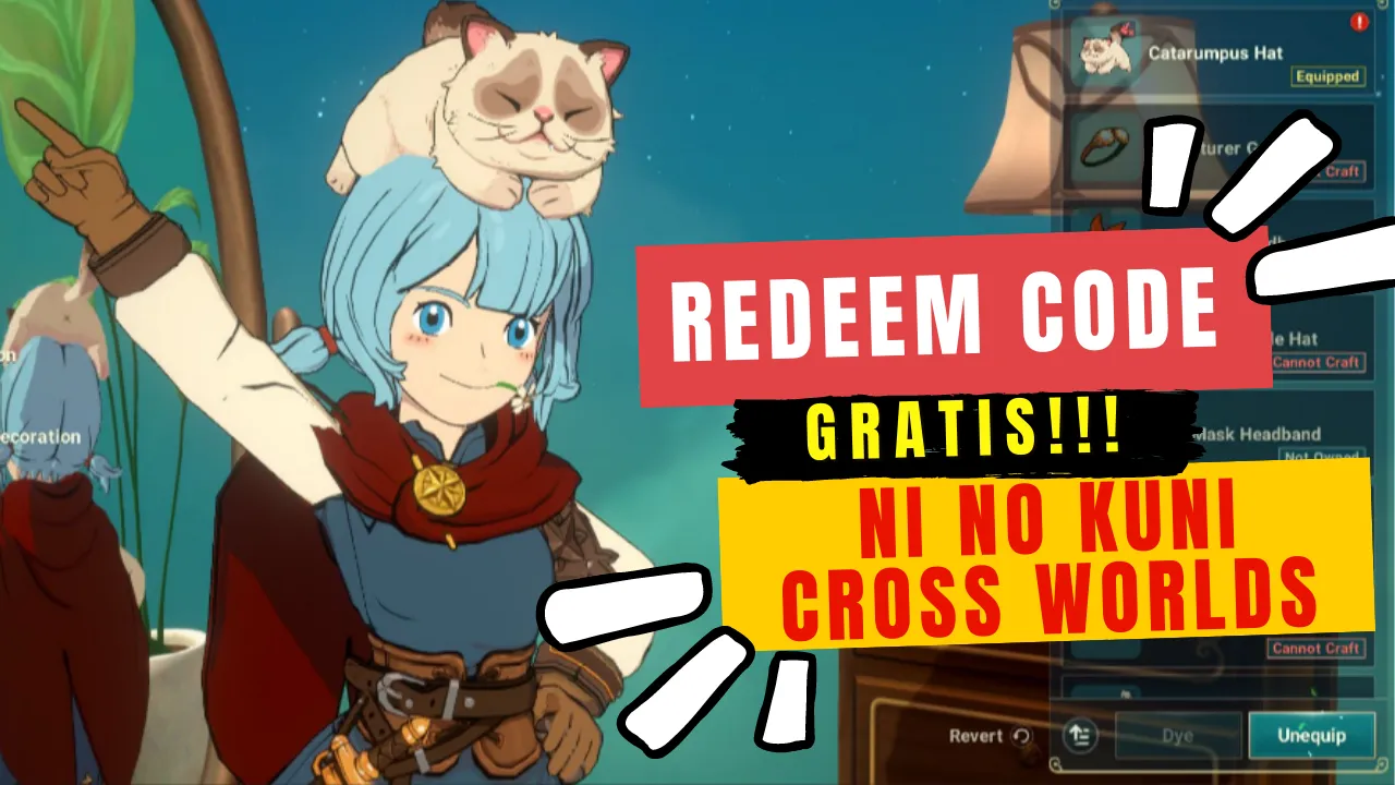 Ini dia list Redeem code gratisan Ni no Kuni: Cross Worlds dan cara redeem code didalam game