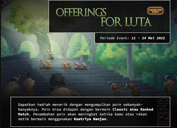 Event sambut  Fighter Nanjan Lokapala 