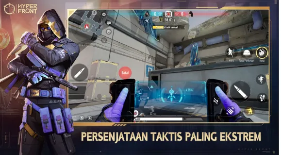 Hyper Front Game Shooter kompetitif 5 vs 5 rilis sekarang
