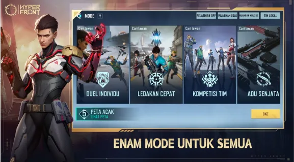 Hyper Front Game Shooter kompetitif 5 vs 5 rilis sekarang