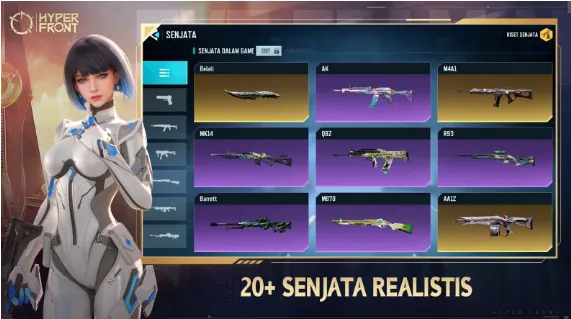Hyper Front Game Shooter kompetitif 5 vs 5 rilis sekarang