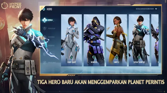 Hyper Front Game Shooter kompetitif 5 vs 5 rilis sekarang