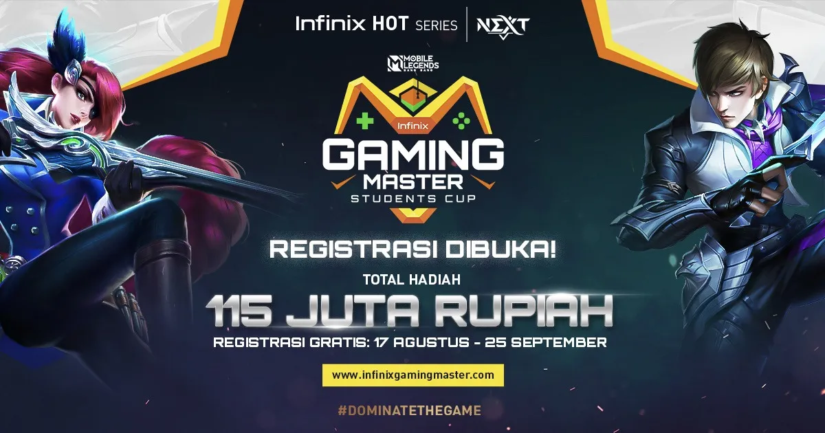 INFINIX GAMING MASTER 2022 Targetkan Partisipasi 2500 Pelajar Dalam Turnamen Berhadiah Ratusan Juta Rupiah