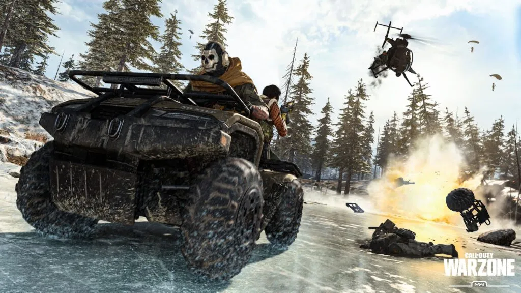 Sejumlah kendaraan yang bisa ditemukan di Call of Duty Warzone Mobile