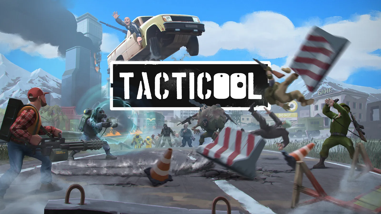 TACTICOOL: Online Multiplayer Shooter Semi Top-Down yang Super Barbar