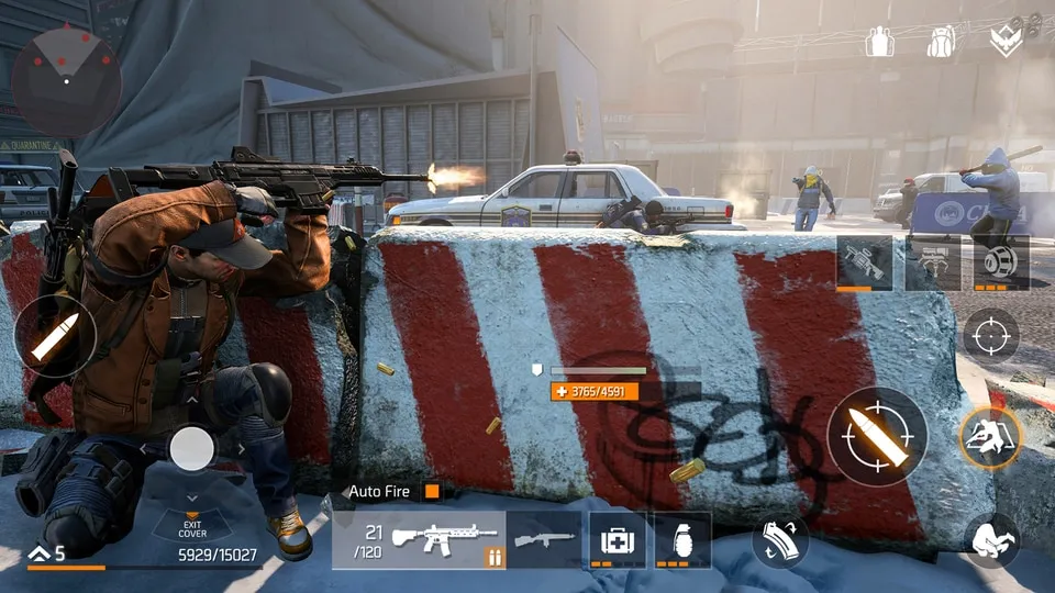 Tampilan UI dan Gameplay The Division Resurgence