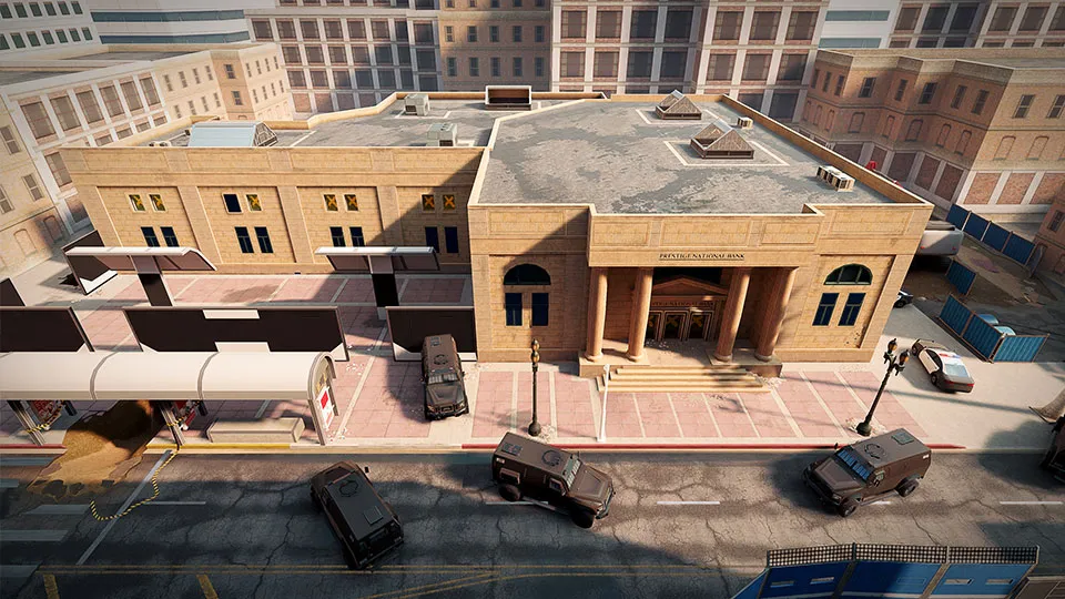 Map Bank Rainbow six mobile