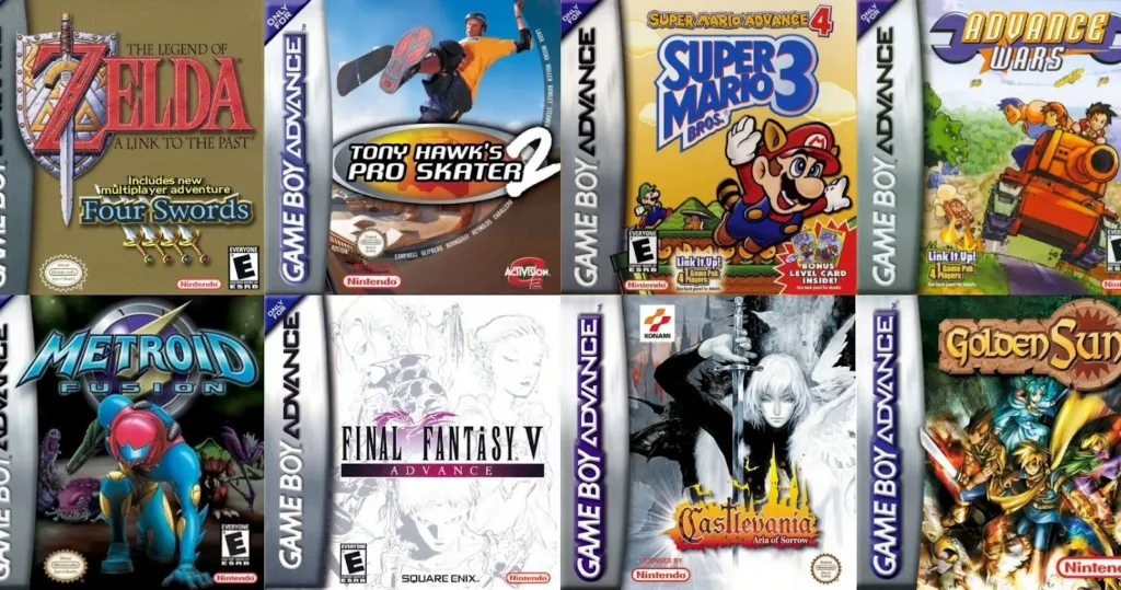 Beberapa game yang bisa kalian mainkan di emulator GBA