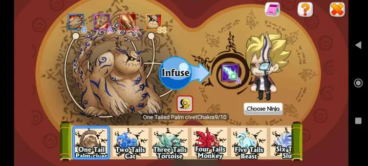 Fitur Infuse Chakra