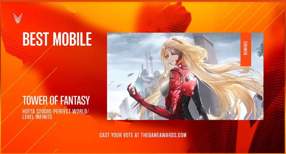 Tower of Fantasy Masuk Nominasi “Best Mobile Game” Oleh The Game Awards, TGA 2022
