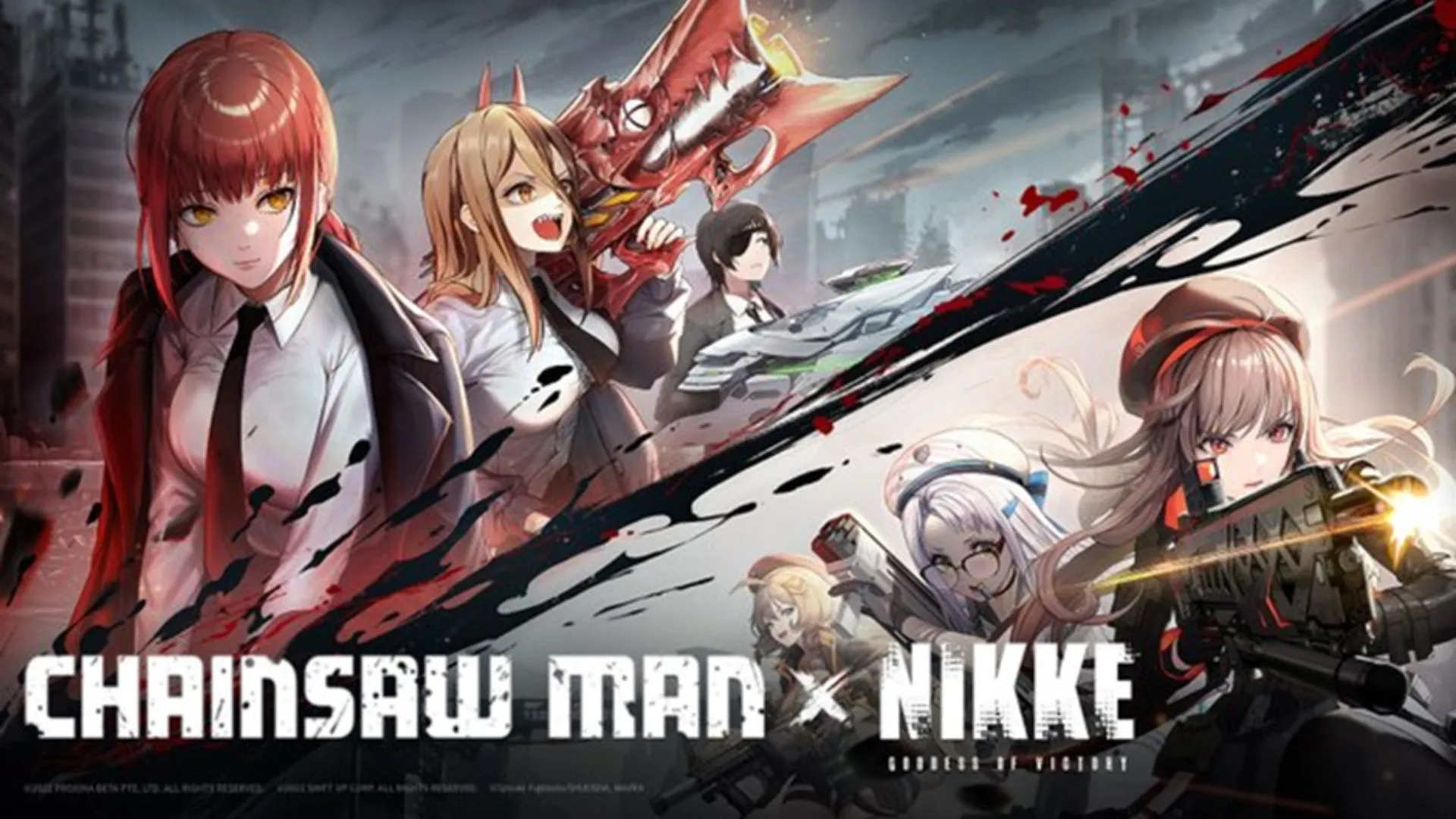 GODDESS OF VICTORY: NIKKE Berkolaborasi dengan CHAINSAW Man