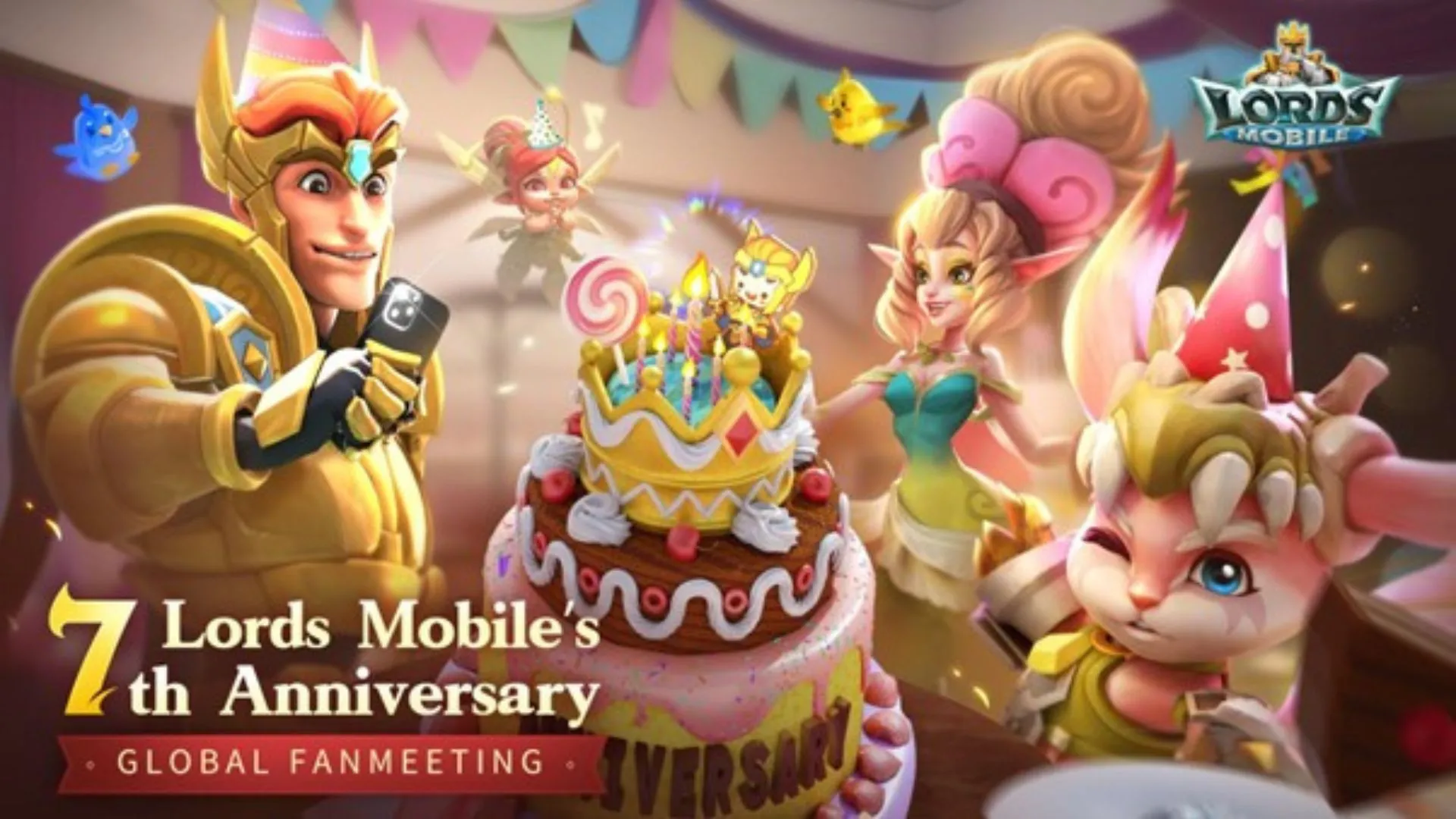 Lords Mobile Rayakan Ultah ke-7 dengan Banjir Hadiah