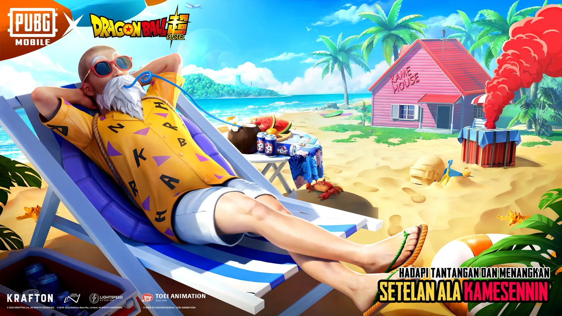 Cara Mendapatkan Kostum Kamesennin Permanen Secara Gratis di Kolaborasi PUBG MOBILE X Dragon Ball Super