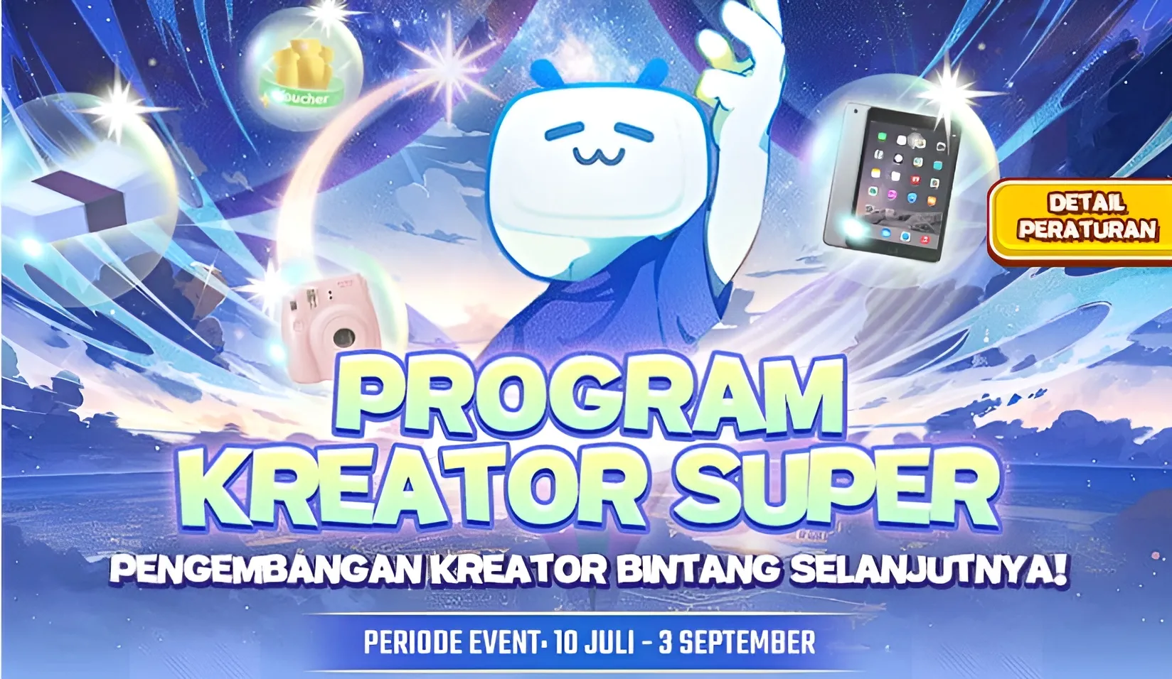 Dapat Ipad! Ikuti Program Kreator Super Bstation!