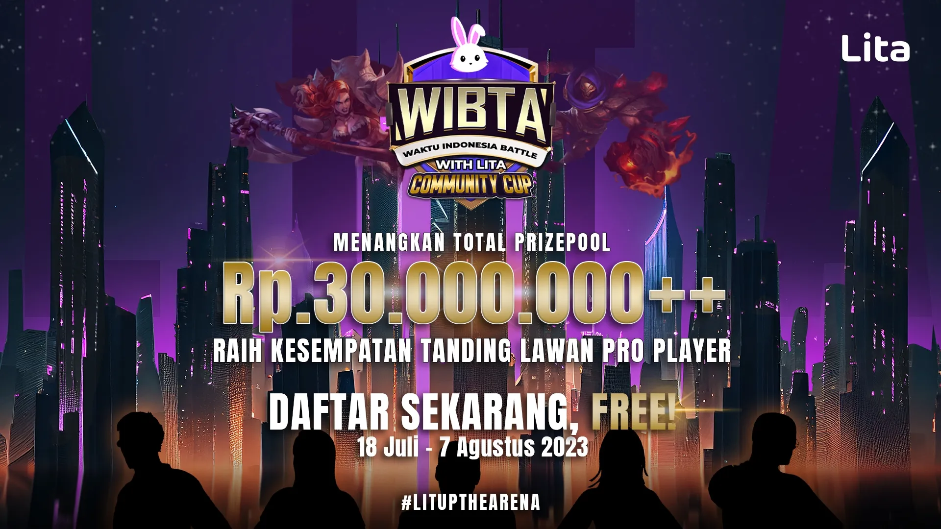 Dukung Komunitas, Lita Gelar Turnamen MLBB Berhadiah Lebih dari Rp 30 Juta “Kesempatan Tanding Lawan Pro Player”