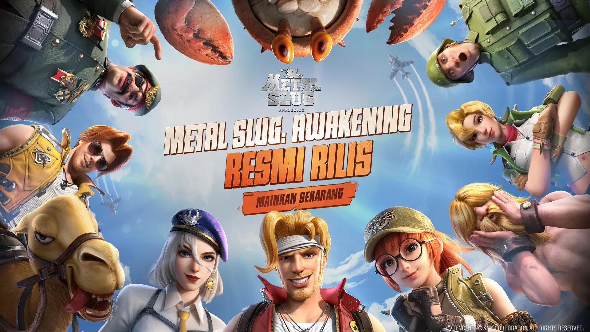Nostalgia Bareng VNG, Metal Slug: Awakening Resmi Diluncurkan VNGGames