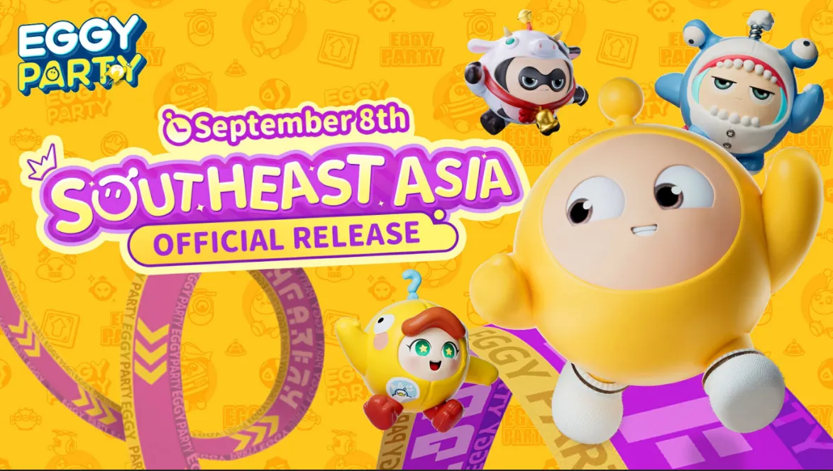 Pre-Register sekarang, dapet hadiah kemudian! Eggy Party Diluncurkan di Asia Tenggara pada 8 September