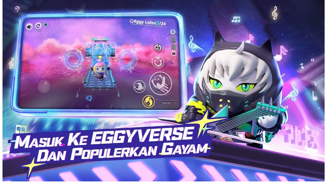 Eggy Party Resmi Rilis di Region SEA Bersama Event Seasonal Baru "Rock and Roll"