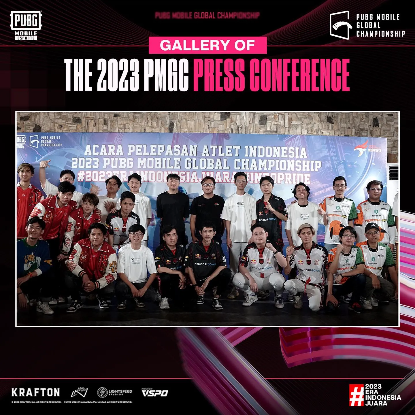 Dukungan Penuh untuk Atlet Indonesia dalam PUBG Mobile Global Championship 2023