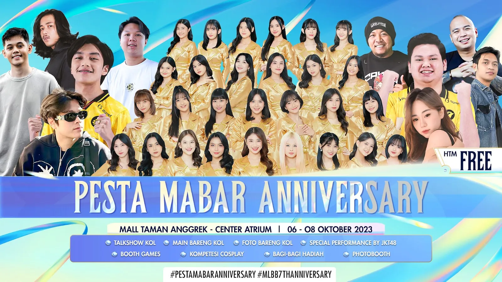 Press Release: Mobile Legends: Bang Bang Mengundang Semua Pemain untuk Hadir di PESTA MABAR ANNIVERSARY