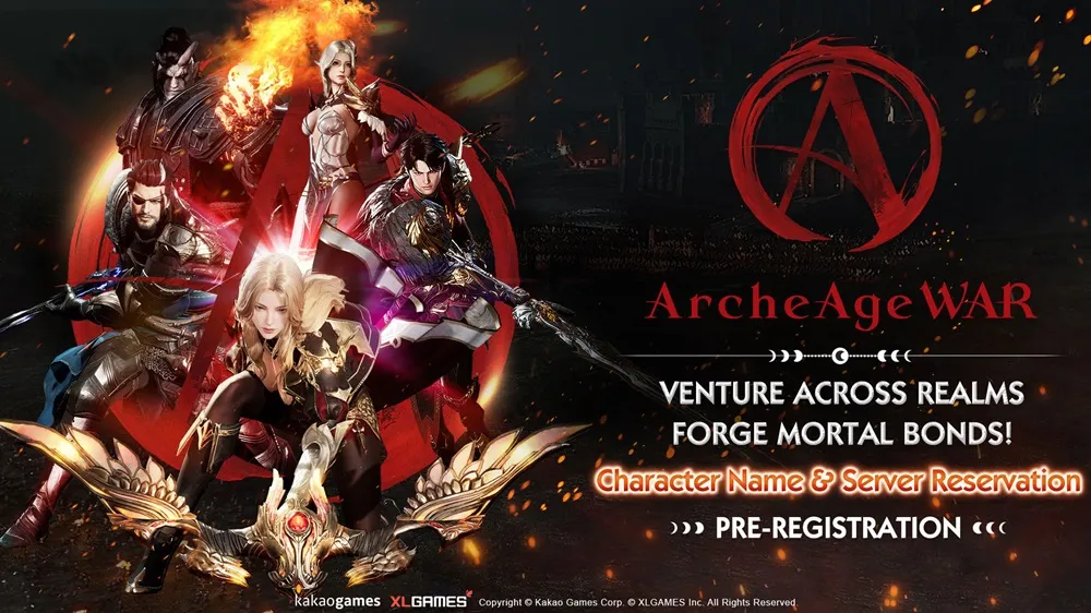 ArcheAge War Adakan Event Reservasi ID Karakter dan Guild Early Join