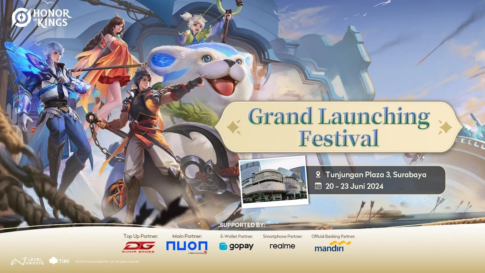 Honor of Kings Adakan Grand Launching Festival di Seluruh Indonesia