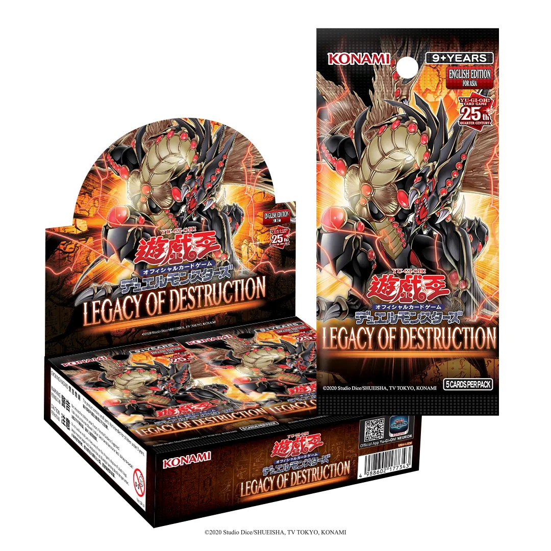 "Yu-Gi-Oh! OCG Duel Monsters LEGACY OF DESTRUCTION" -English Edition for Asia- Telah Diluncurkan!