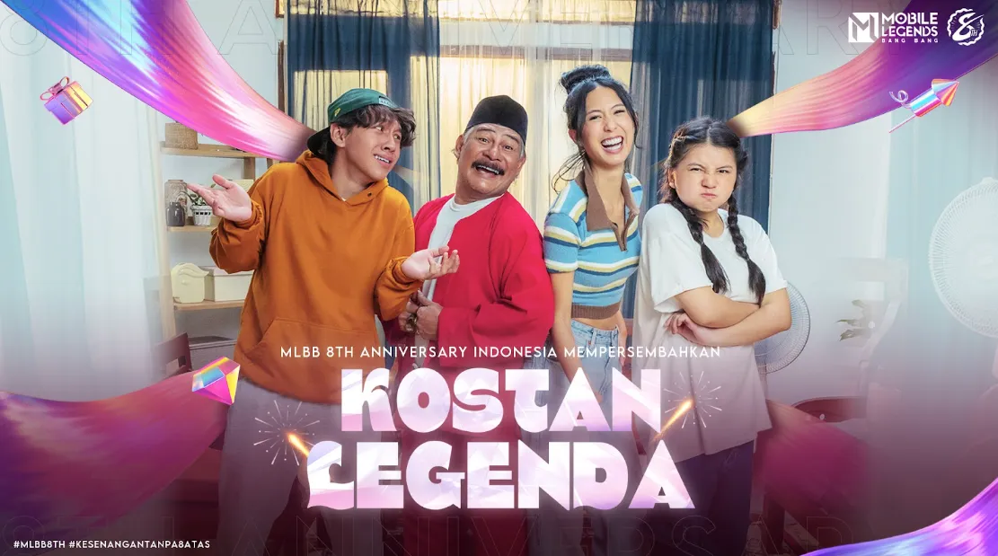 #KesenanganTanpa8atas di Anniversary Ke-8 Mobile Legends: Bang Bang! Ada Event Seru dan Serial Drama Komedi Pertama