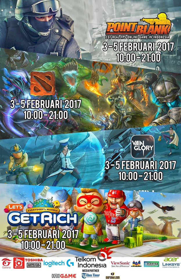 Event Game Terpanas dari Timur Indonesia, Makassar Game Show 2017